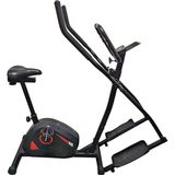 V-Fit 2’si 1 Arada Manyetik Eliptik & Kondisyon Bisikleti – 8 Kademeli Direnç, LCD Ekranlı, Nabız Ölçerli, Sessiz ve Kompakt Ev Tipi Kardiyo Aleti