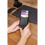 V LEATHER ATELİER Premium Otomatik Mekanizmalı Deri Cüzdan RFID Korumalı Özel Kutulu Gönderim Siyah