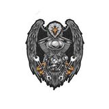 V Motor Kartal Sticker 13cm