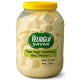 v.ş VelioğluŞavak Tam Yağlı Salamura Keçi Peyniri (BRÜT:5,5 KG NET:3,8 KG)