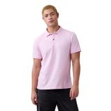 V-Stretch Pique Erkek Pembe Polo Yaka T-Shirt