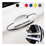v w Jetta için Kapı Kolu ve Jant Sticker yazı 528