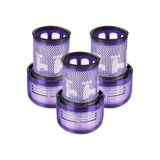 V12 Dyson ile Uyumlu Hepa Filtre-V12 Detect Slim Absolute Yedek Hepa Filtre Seti-3 Adet