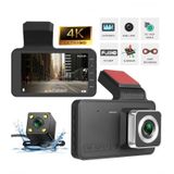V2 4k Ultra Hd Araç İçi Kamera Ön+arka Kamera Türkçe Menü