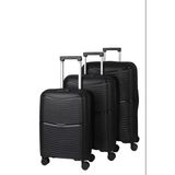 V2520 Pp Super Lıght Valiz Black Set