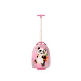 V308 Abs Çocuk Valiz-Pembe-Panda Baskı