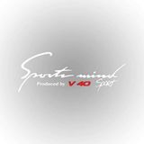 V40 Sports Mind Oto Sticker 30 cm x 11 cm yazı 546