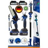 V598/21V +2 Batarya BA01062M 15CM Akülü Dal Budama Testeresi ve 30MM Şarjlı Dal Budama Bağ Makası