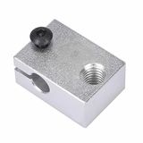 V6 3D Yazıcı Alüminyum Extruder Isıtıcı Blok 1.75/3.0mm Filament Uyumlu 6mm Isıtıcı Yuva 3mm Sensör Yuvası Yedek Parça E3D V5 V6 J-head Makerbot MK7 MK8
