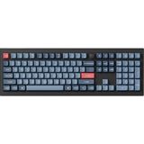 V6 Max Rgb Full Size Mekanik Red Switch 2.4 Ghz Kablosuz Ingilizce Siyah Klavye