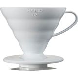 V60 02 Dripper, Kahve Damlatıcı, Beyaz Plastik - Çok Renkli