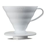 V60 02 Dripper, Kahve Damlatici, Beyaz Plastik