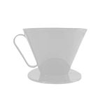 V60 Dripper Filtre Kahve Demleme Aparatı - Beyaz, Pratik Ve Kullanışlı