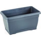 V610 Villa Balkon Saksı Tabaklı 32CM, 6 Litre Antrasit - Genel - Çok Renkli