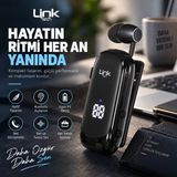V83 Bluetooth Kulaklık Ekranlı Makaralı Titreşimli - Gold