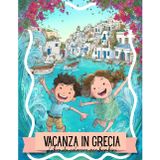 Vacanza in Grecia: Libro da colorare per bambini