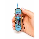 Vacation Tasarımlı Gaz Dolumlu Turbo Çakmak Bilek Askılı Pembe Retro Model