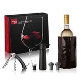 Vacu Vin Şarap Aksesuar Seti (Tirbüşon, Soğutucu, servis, Vakum Set, Stoper), Kutulu