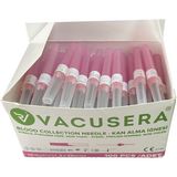 Vacusera Vacutainer Pembe Uç 18G (1.2X38MM) (100 Adet)