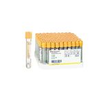 Vacutainer Sarı Kapak 5 Ml 100 Adet
