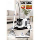 vacwell BUHARLI VE ISITICILI HALI KOLTUK YIKAMA MAKİNESİ VAC13 CAM SİLME APARATLI
