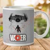 Vader Tie Fighter Manga Style Star Wars Baskılı Kupa
