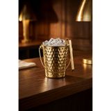 Vadi Gold Paslanmaz Çelik Dövme Görünümlü Kulplu Buz Kovası 1.5 Lt.