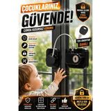 Vaelmont Çocuk Güvenlik Kilidi, Dolap ve Çekmece Koruyucu Sistem Koruyucu ve Kilit - Siyah