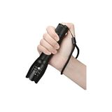 Vaelmont Çok Fonksiyonlu Q5 LED El Feneri, Çok Renkli Işık Modlarıyla Güçlü Aydınlat Dalış Feneri - Siyah - Seçenek 1
