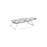 Vaelmont Kapris Mini Ütü Masası, Kompakt ve Pratik Tasarım Ütü Masası ve Aksesuarı 30X74 cm - Siyah - Seçenek 1