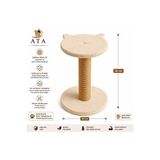 Vaelmont Kedi Yüzü Model Tırmalama Tahtası 50 cm Oyun Alanı Kedi Tırmalaması - Seçenek 1