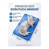 Vaelmont Kendinden Soğutmalı Jel Teknolojili Kedi Kedi ve Köpek Yatağı 30X40 cm - Seçenek 1 - Siyah