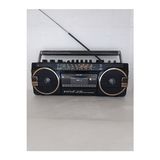 Vaelmont Klasik Kaset Çalar ve Bluetooth Hoparlör ile Nostaljik Radyo - Siyah