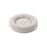 Vaelmont Peluş Yuvarlak Kedi ve Küçük Irk Köpek Yatağı - 40X40CM Konforlu Tasarım - Seçenek 1 - Siyah