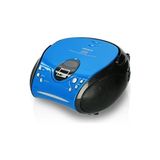 Vaelmont Portatif Stereo Radyo ve CD Çalar ile Müzik Keyfi Nostaljik Radyo - Siyah