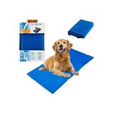 Vaelmont Serinletici Jel Mat, Yaz Sıcağında Konforlu Dinlenme Kedi ve Köpek Yatağı 50X65 cm - Seçenek 1 - Siyah