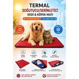 Vaelmont Termal Soğutucu Mat ile Sıcak Günlerde Konfor Kedi ve Köpek Yatağı - Seçenek 1 - Siyah