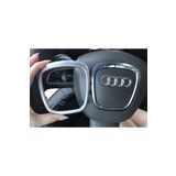 Vag Audi A4 B7 Direksiyon Krom Çerçeve - A4 Airbag Kapağı Çerçeve Amblem