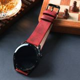Vagave Hakiki Deri Kırmızı Saat Kordonu ( 20MM ) Omega Nacar Seiko Tudor Citizen Lacoste Casio Fossil Calvin Klein Armani Tissot Klasik Saat Kordonu Kırmızı Deri Kayış - 20 mm