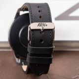 Vagave Hakiki Deri Kordon 20MM 22MM 24MM Siyah Fossil Diesel Lacoste Casio Armani Tissot Nacar Klasik Saat Kordonu Deri Kayış - 22 mm