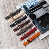 Vagave Hakiki Deri Saat Kordonu 20mm 22mm 24mm Fossil Diesel Polo Tissot Lacoste Casio Armani Nacar Klasik Saat Kordonu Deri Kayış Siyah - 20 mm