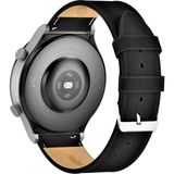Vagave Honor Magic Watch 2 42MM 20mm Hakiki Deri Siyah Kordon Honor Deri Kayış Akıllı Saat Kordonu - Honor Magic 2 42MM
