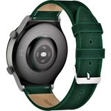 Vagave Honor Magic Watch 2 46MM 22mm Hakiki Deri Kordon Honor Deri Kayış Akıllı Saat Kordonu Yeşil - Honor Magic 2 46MM