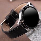 Vagave Huawei Watch 46mm Uyumlu 22mm Deri Kordon Gt 6 5 4 3 2 Pro Se 2e Watch GT4 Elite Gt2 E Gt2e Gt2pro Gt3 Pro Gt3pro Huawei Watch 4 Pro Ultimate Deri Kayış 46 22mm Siyah - Gold Toka