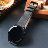Vagave Huawei Watch GT 4 41mm Uyumlu Hakiki Deri Kordon 18mm Akıllı Saat Kayışı Gri - Huawei Gt 4 41mm