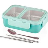 vagon çelik beslenme kutusu lunch box paslanmaz 700 ml mavi xc-7096 - Yok