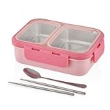Vagon Çelik Beslenme Kutusu Lunch Box Paslanmaz 700 Ml Xc-7096 (Karışık Renk 1 Adet)