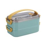 Vagon Celik Lunch Box 1400 Ml Yesıl