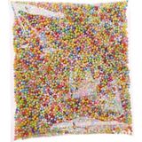 Vagon Karışık Renkli 4 mm - 5 mm Strafor Slime Köpük
