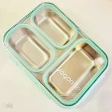 Vagon Life 620 Ml 3 Bölmeli Paslanmaz Çelik Beslenme Kutusu Vgn-7097